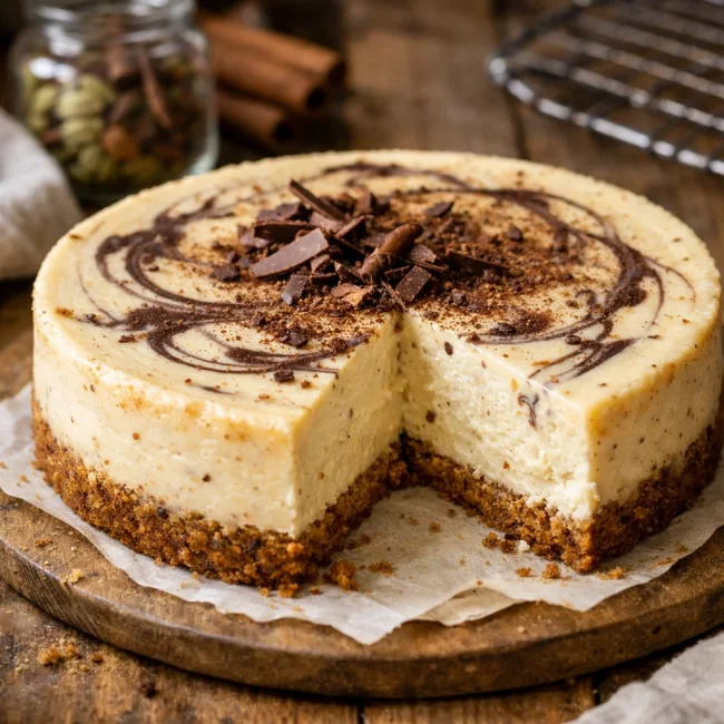 Silk & Spice Cheesecake