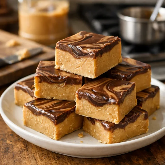 Silky Peanut Butter Fudge Delight