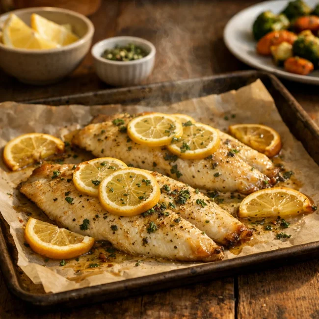 Simple Oven-Baked Tilapia