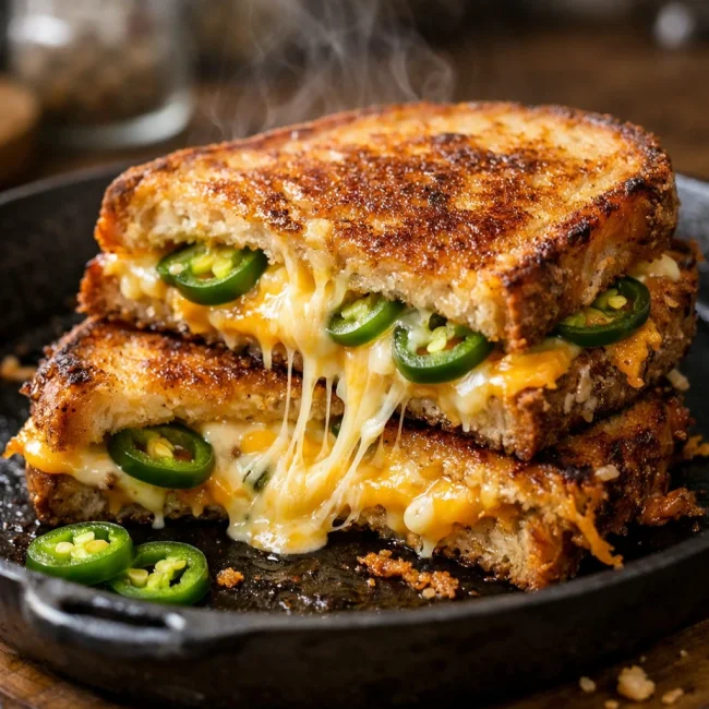 Sizzling Jalapeño Grilled Cheese