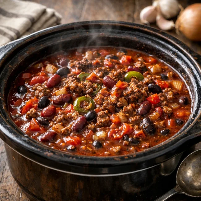Slow Cooker Chili