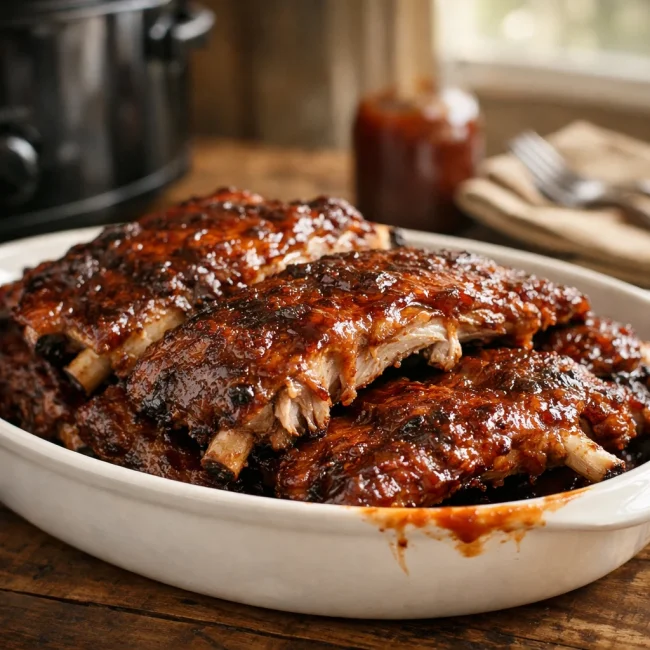 Slow Cooker Ribs