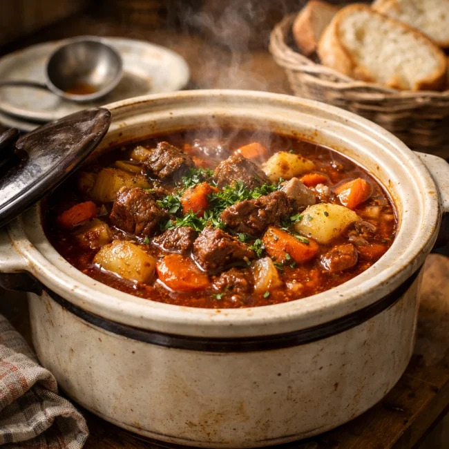 Slow Cooker Spiced Hungarian Goulash
