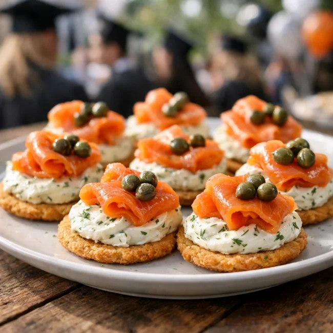 Smoked Salmon Canapés