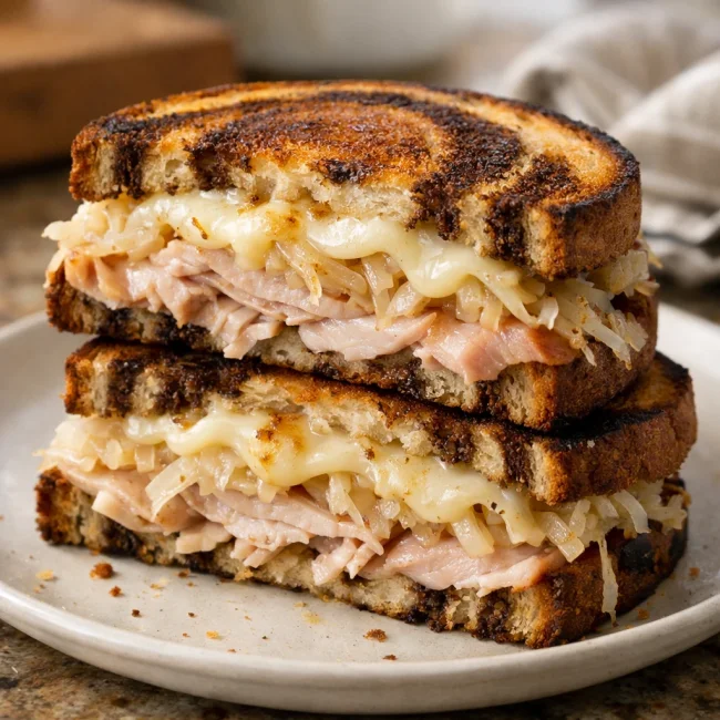 Smoked Turkey Reuben Sandwich