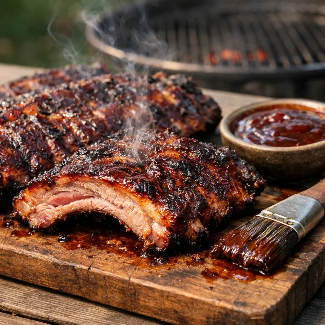 Smoky Applewood Barbecue Ribs