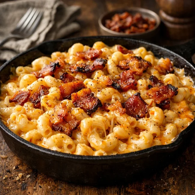 Smoky Bacon Mac and Cheese