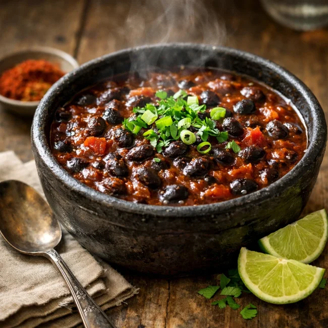 Smoky Chipotle Black Bean Chili