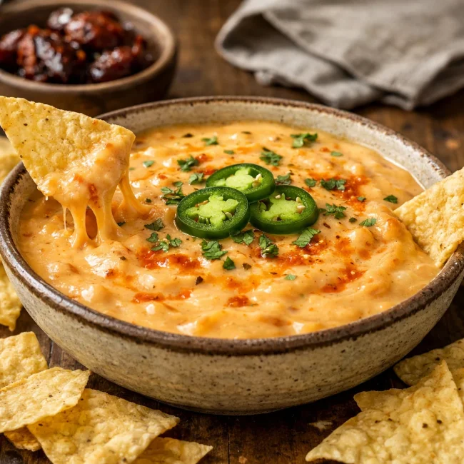 Smoky Chipotle Queso Dip