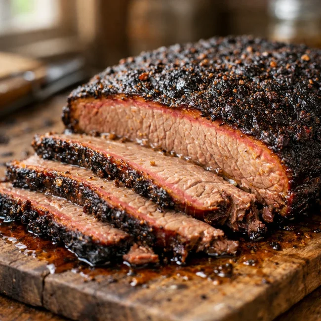 Smoky Coffee-Rubbed Brisket