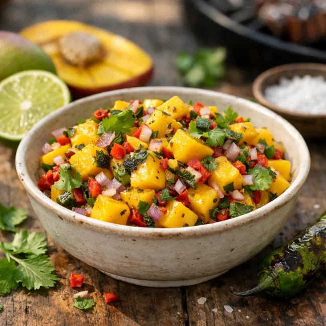 Smoky Mango Salsa