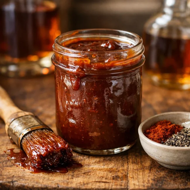 Smoky Maple Bourbon BBQ Sauce