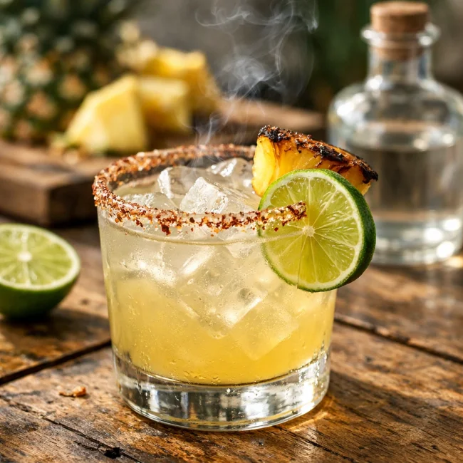 Smoky Pineapple Margarita