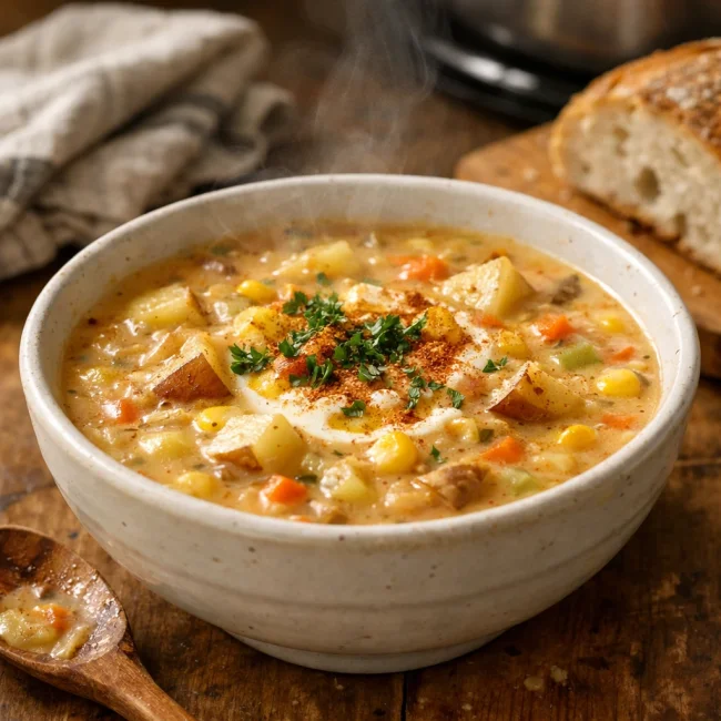 Smoky Potato Corn Chowder