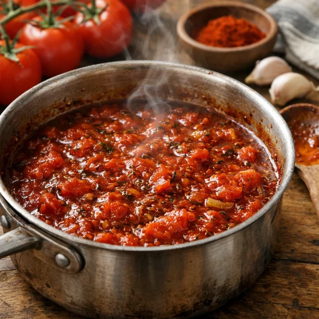 Smoky Spiced Tomato Sauce