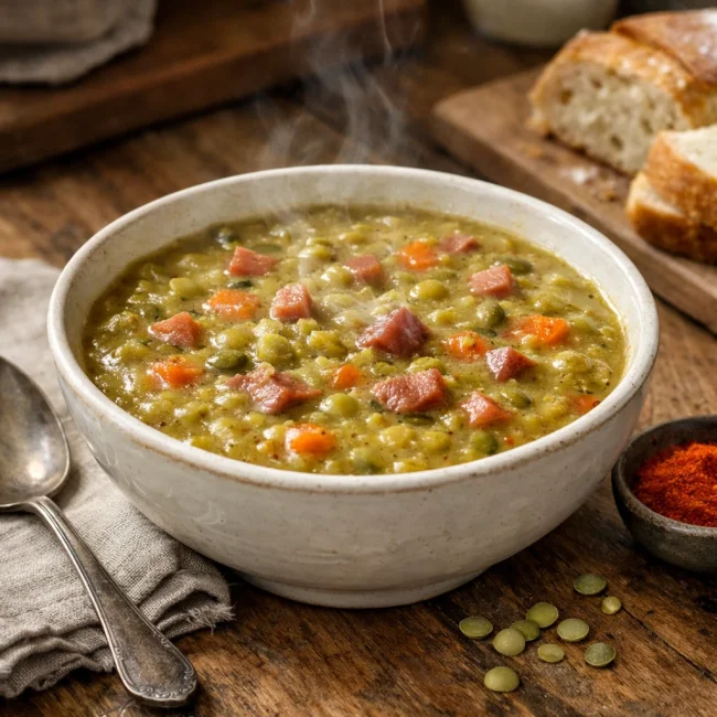 Smoky Split Pea Soup
