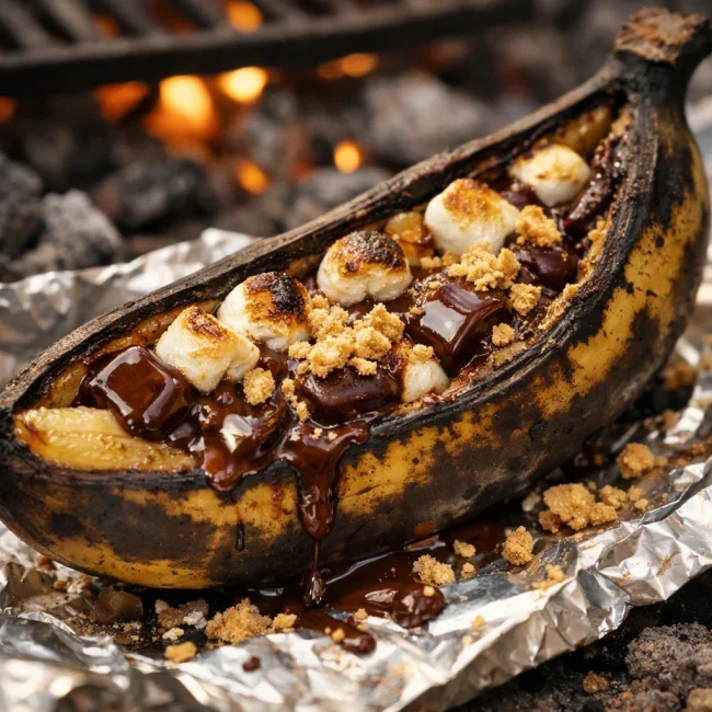 S'mores Banana Boats