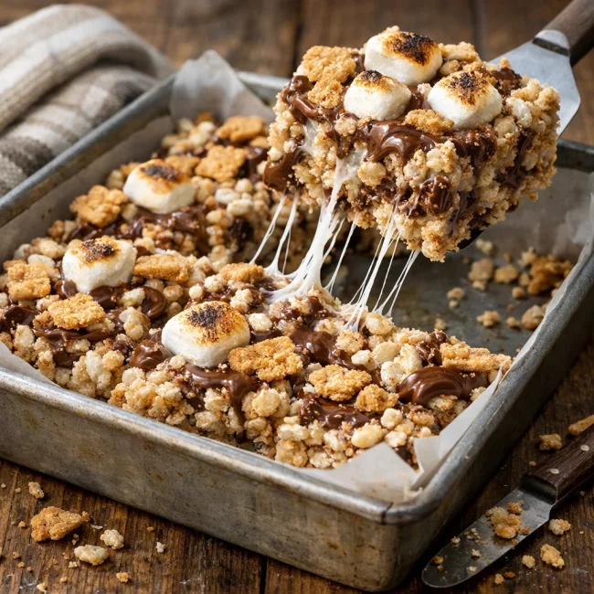 S'mores Rice Krispies Treats