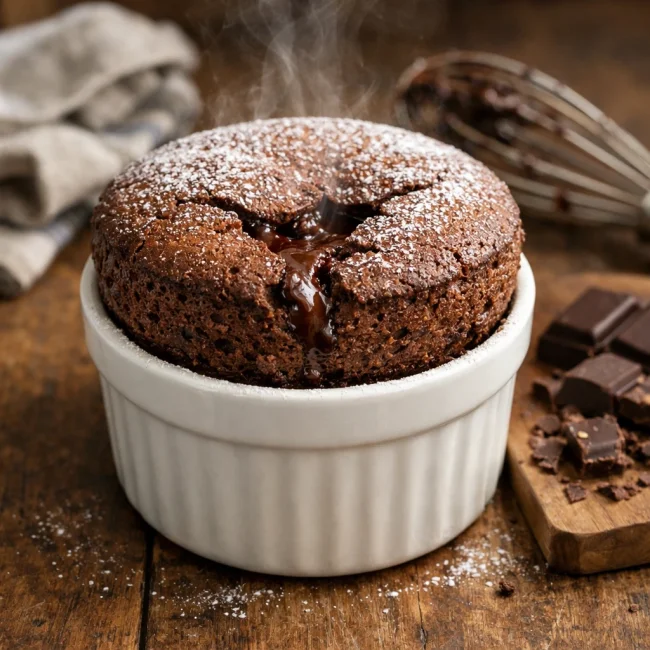Soufflé au Chocolat