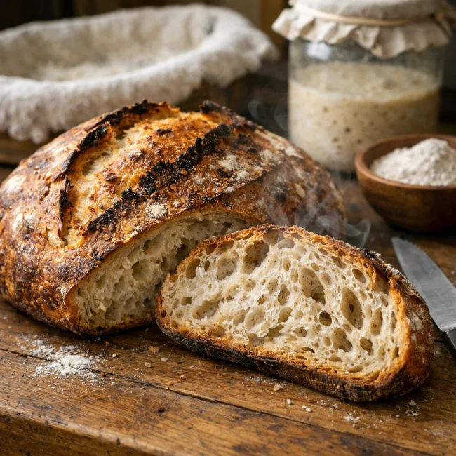 Sourdough Bread with a Twist of Rye
