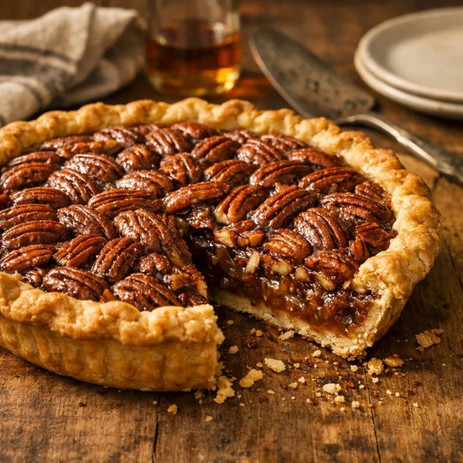 Southern Bourbon Pecan Pie
