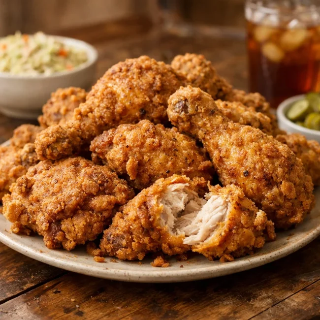 Southern Buttermilk Fried Chicken