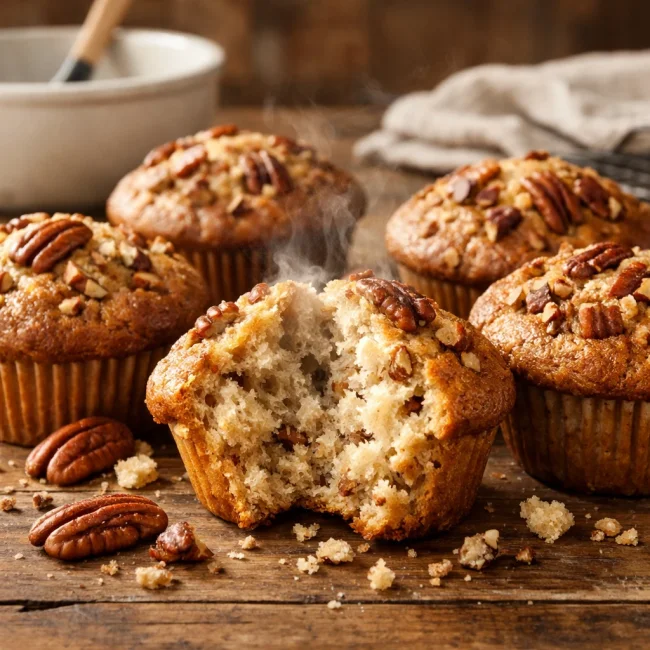 Southern Pecan Muffins