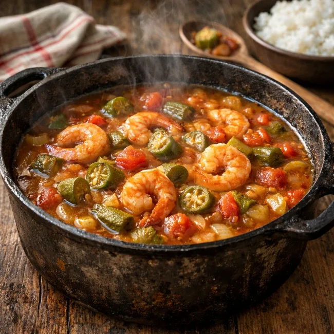 Southern Shrimp and Okra Stew