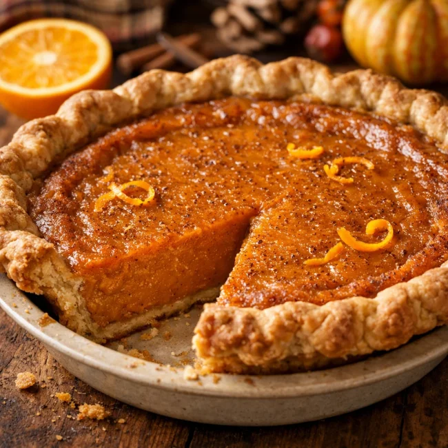 Southern Spiced Sweet Potato Pie