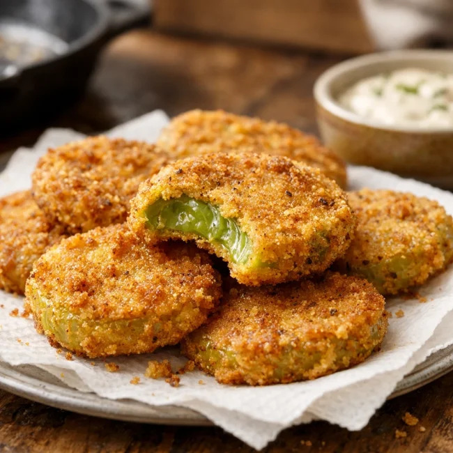 Southern-style Crispy Green Tomatoes