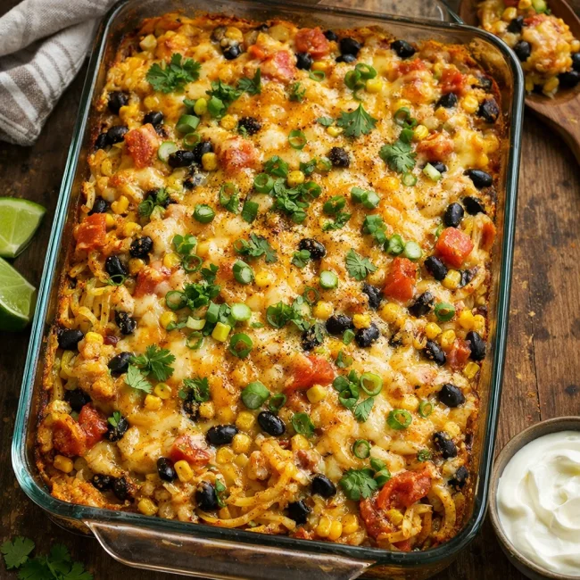 Southwest Spaghetti Squash Casserole