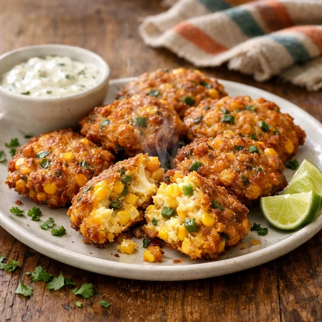 Southwestern Corn Fritters