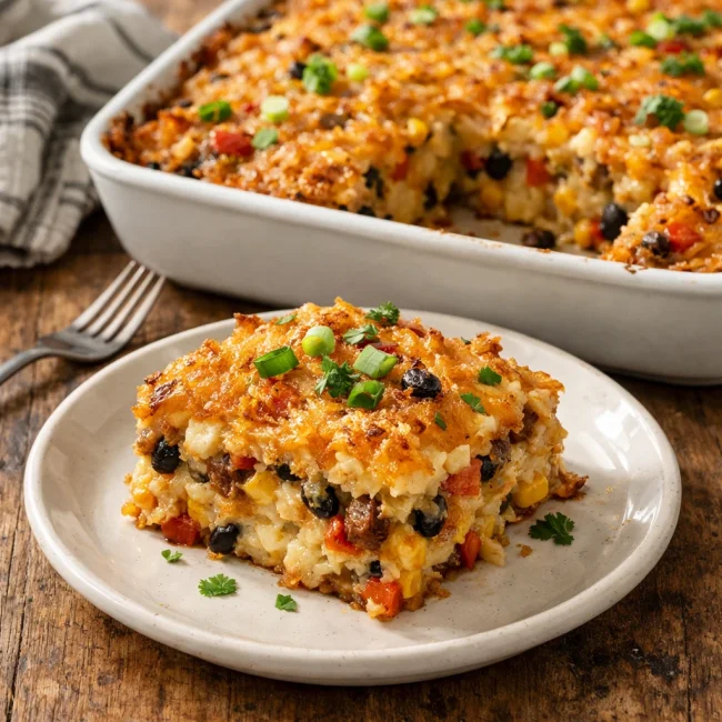 Southwestern Hash Brown Casserole