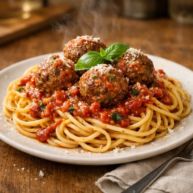 Spaghetti and Meatballs: Timeless Tradition