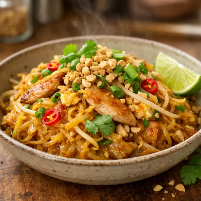 Spaghetti Squash Pad Thai