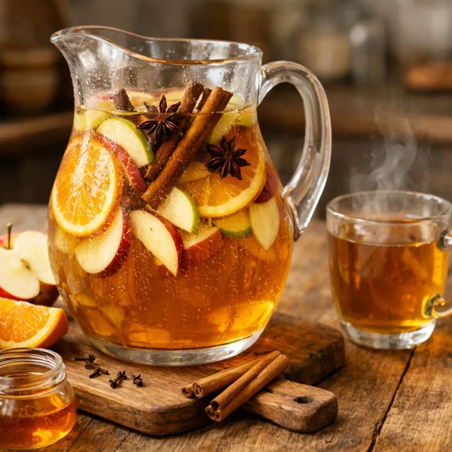 Spiced Apple Cider Sangria