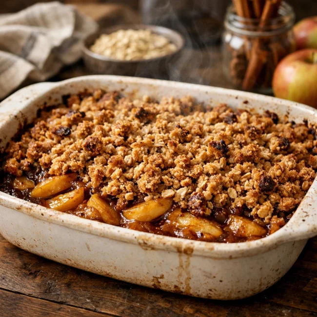 Spiced Apple Crisp