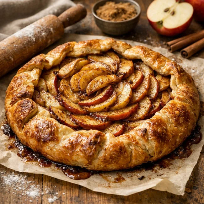 Spiced Apple Galette