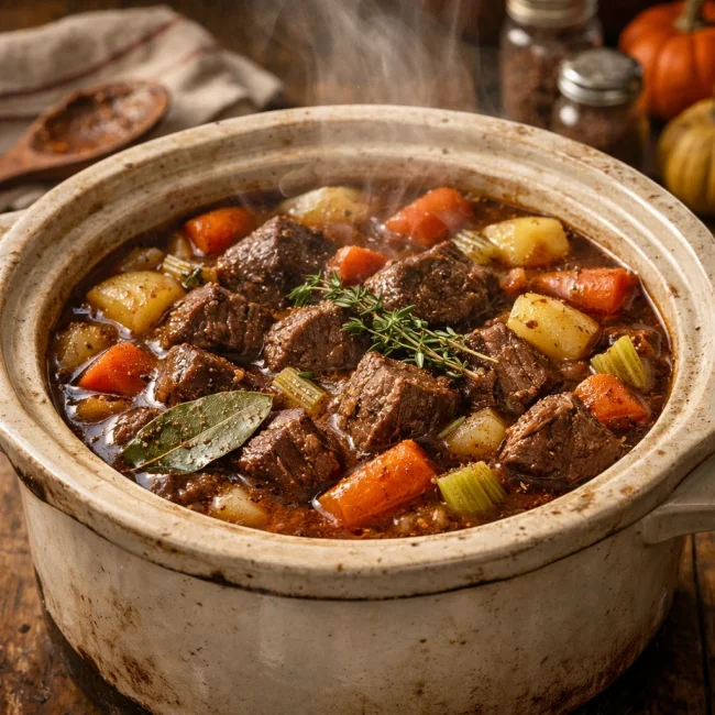 Spiced Autumn Beef Stew
