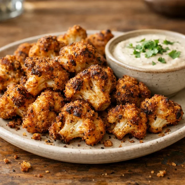 Spiced Cauliflower Bites