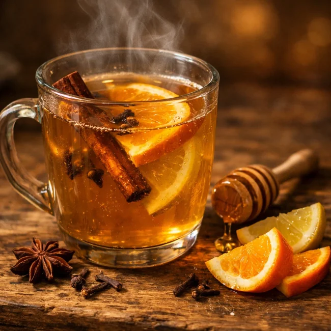 Spiced Citrus Hot Toddy