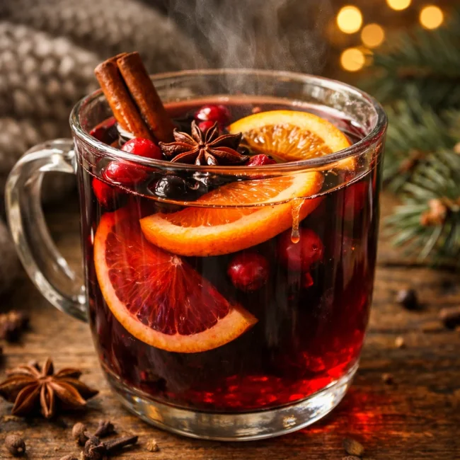 Spiced Citrus Mulled Wine