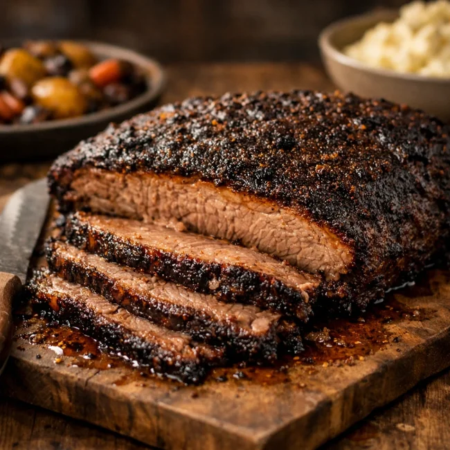 Spiced Espresso Brisket