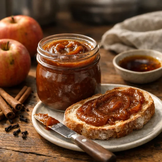 Spiced Maple Apple Butter