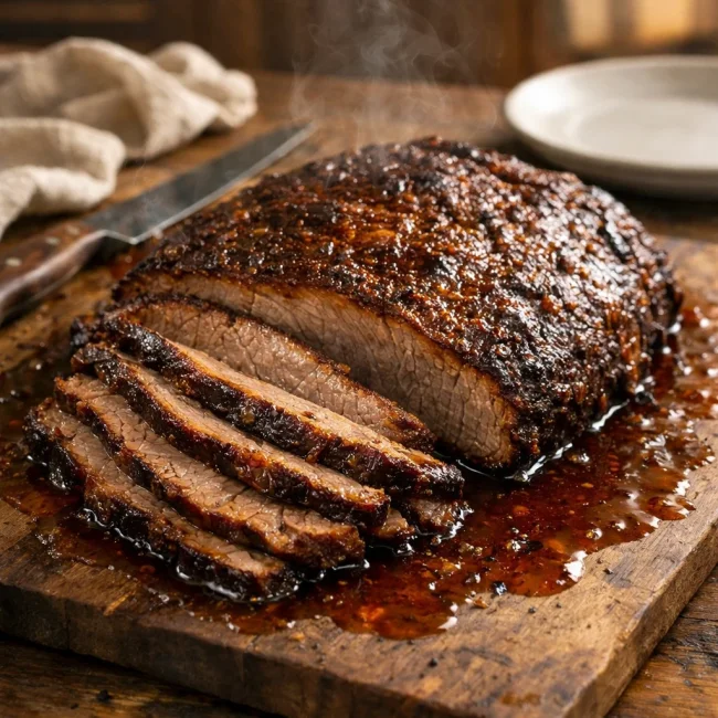 Spiced Maple Brisket