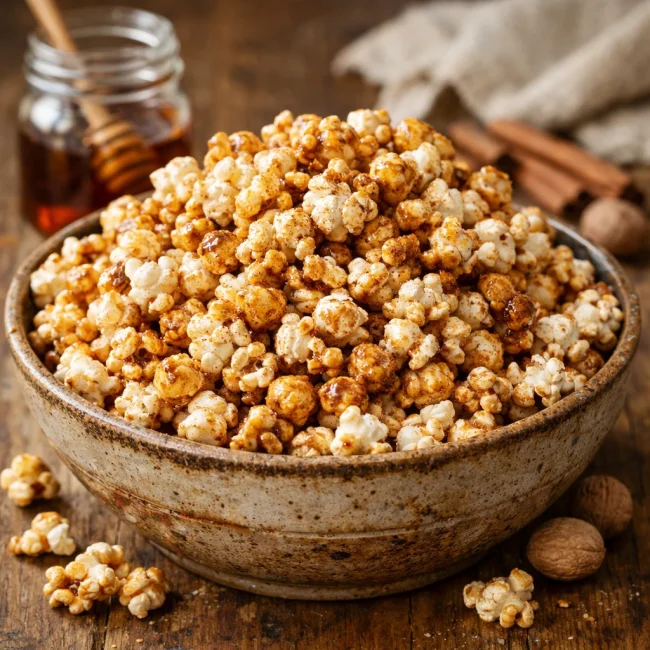 Spiced Maple Kettle Corn