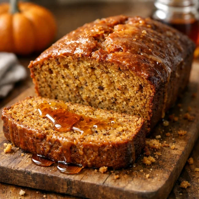 Spiced Maple Pumpkin Bread