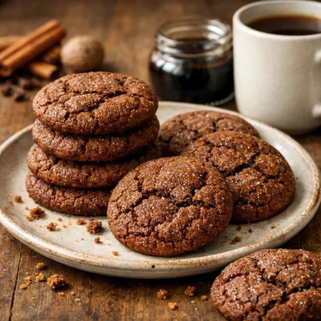 Spiced Molasses Cookies