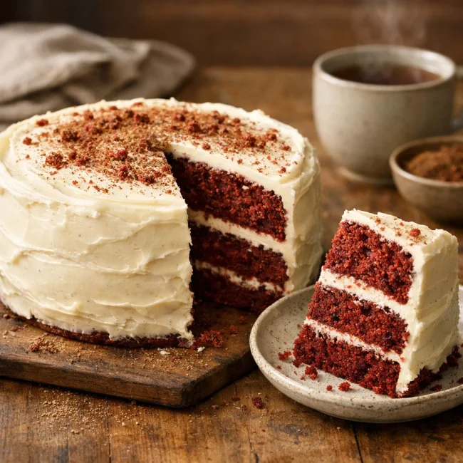 Spiced Red Velvet Cake