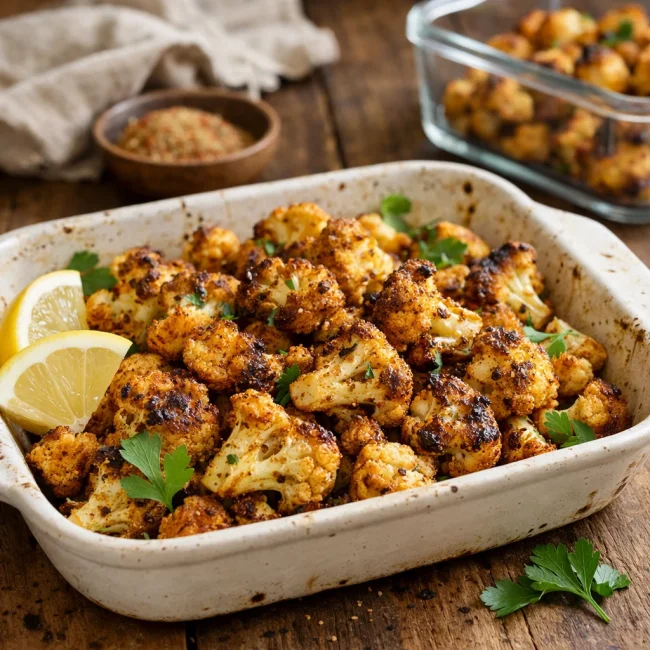 Spiced Roasted Cauliflower Delight